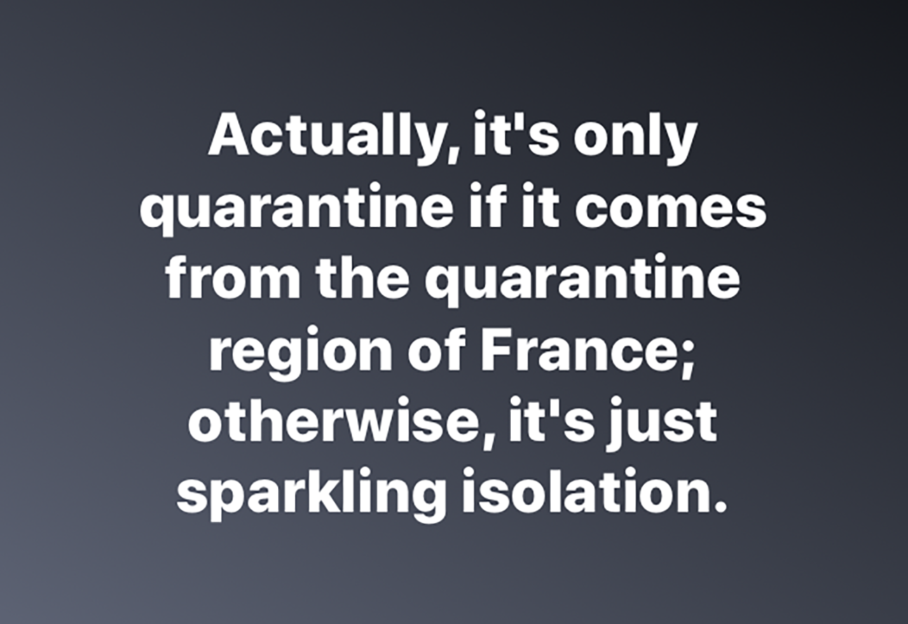 sparkling-isolation